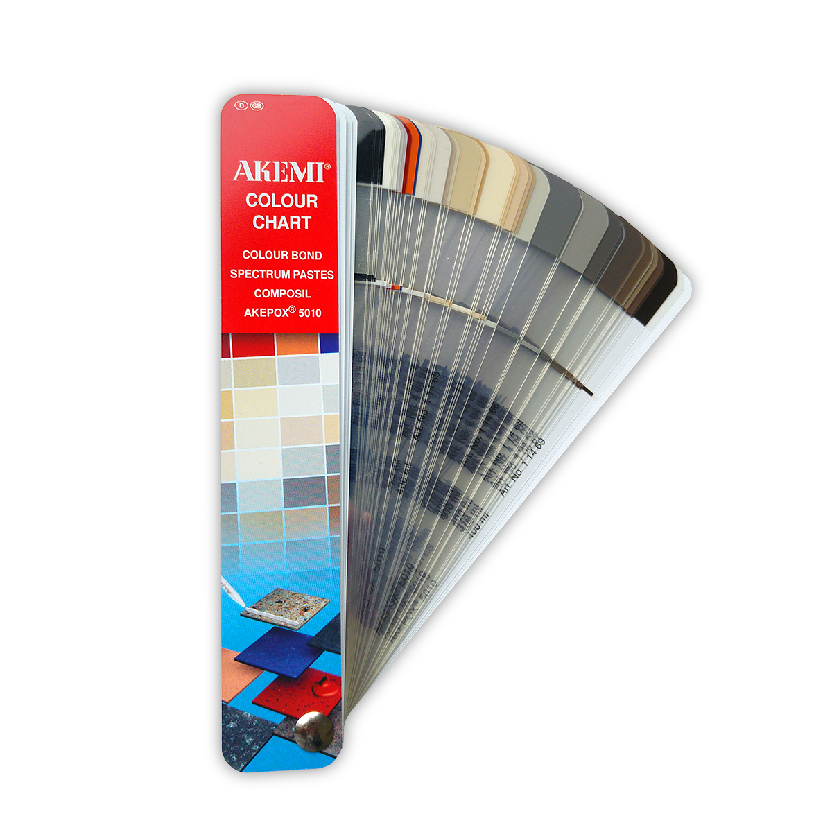Colour Chart colour fan